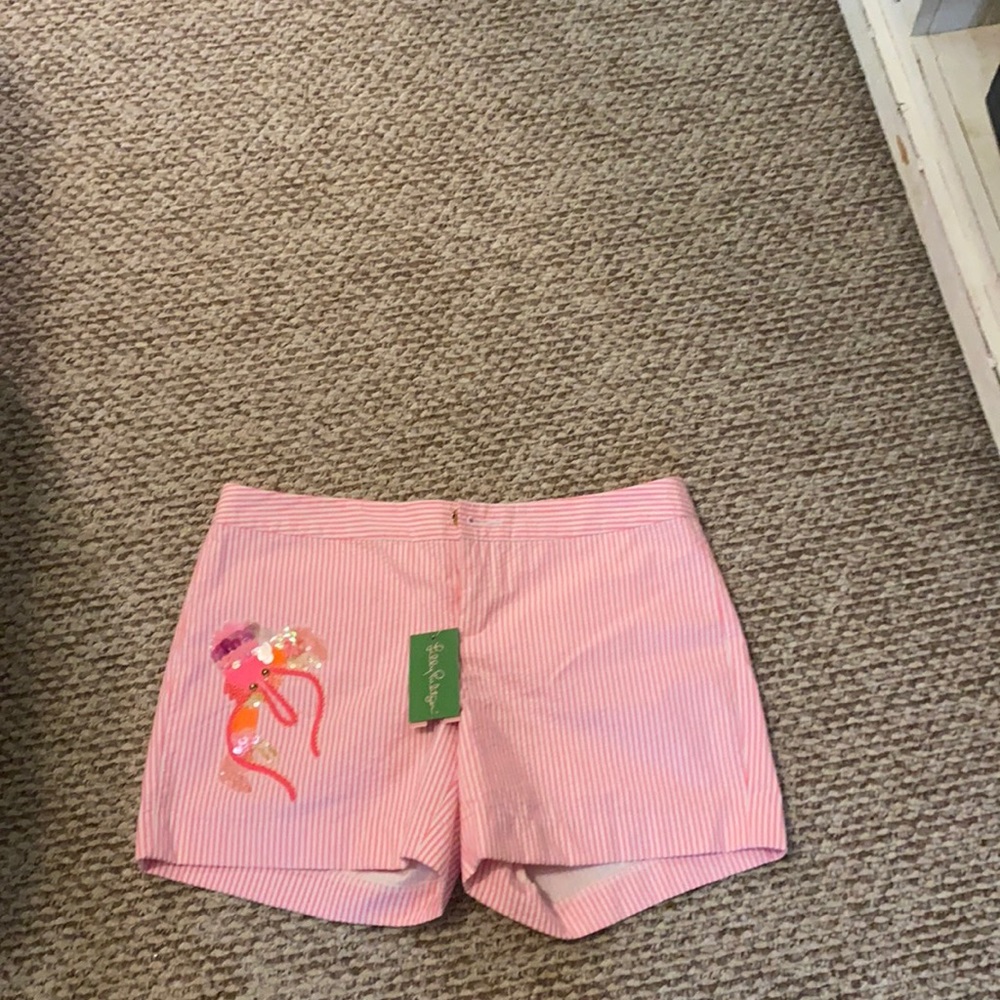Seersucker shorts